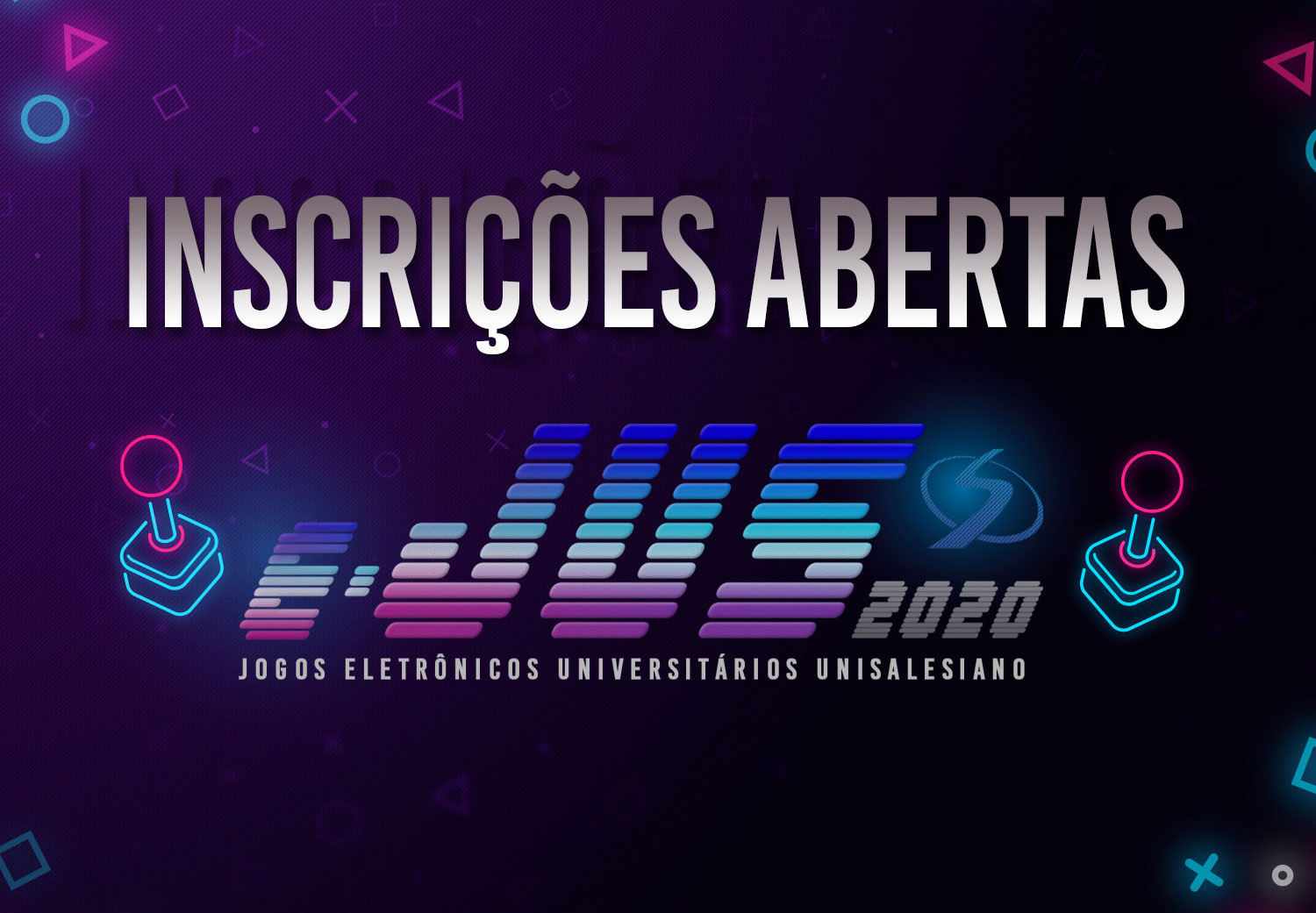 Inscrições abertas paras os Jogos Eletrônicos Universitários do