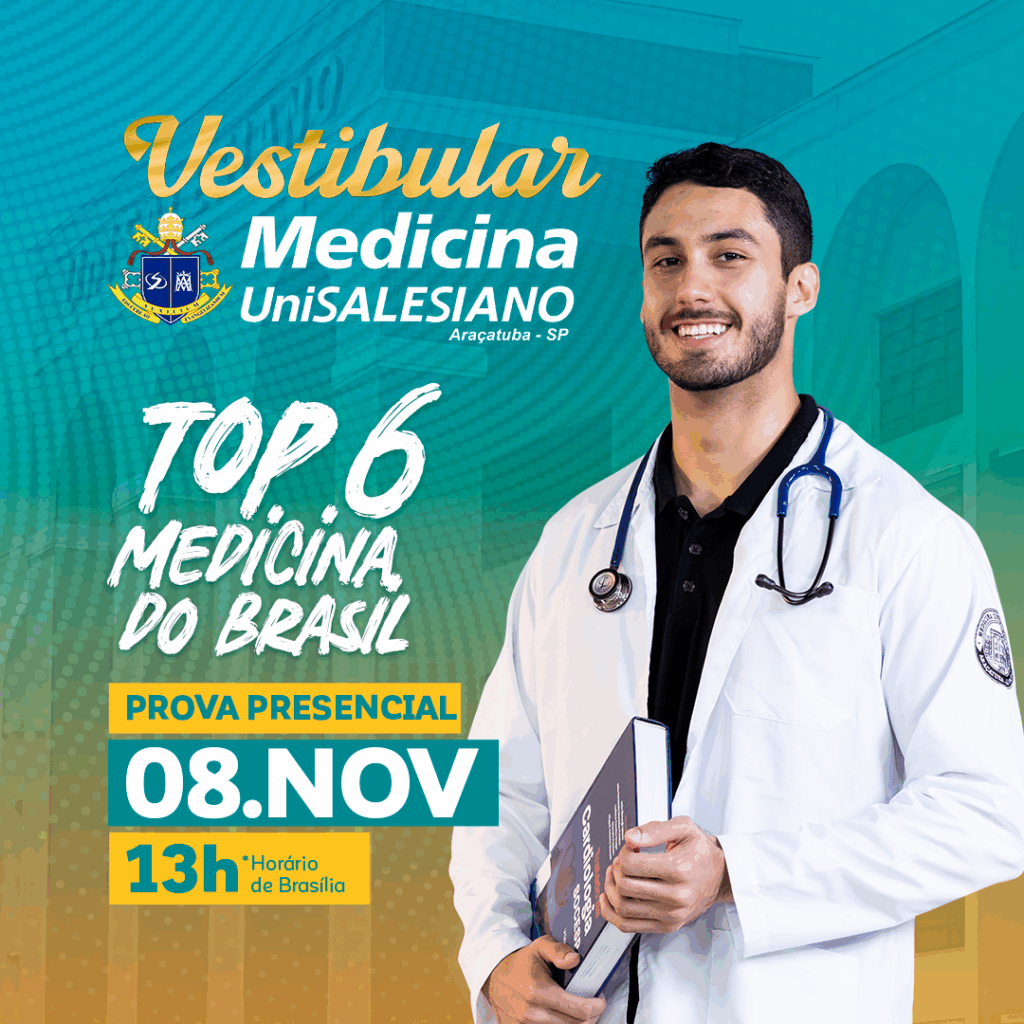 Vestibular 2026: UniSALESIANO Araçatuba abre inscrições para Medicina e ...